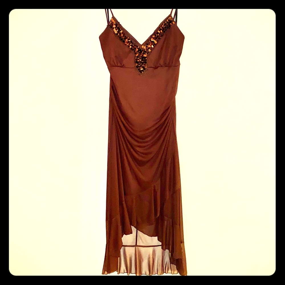 Brown dress